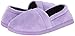 Dearfoams Women's Microfiber Terry A-Line Flat