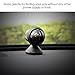 Car Compass Ball, OWIKAR Car Compass Auto Mini Compass Compact Ball Compass with Adhesive and Delicate Decoration Perfect for Finding Direction, Universal for Most Cars