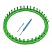 Techinal Green Round Circle Knitter Knitting Knit Loom Kit (Large)