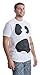 Silly Ghost Face | Spooky Halloween Ghoul Face Easy Costume Unisex T-Shirt-Adult,S White