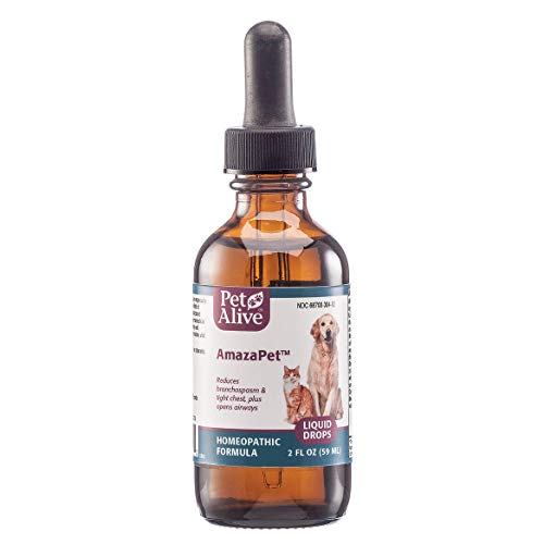 PetAlive AmazaPet Liquid - A Homeopathic Remedy for Easier Breathing, Improved Respiratory Function and Healthy Lungs - Thumbnail 6
