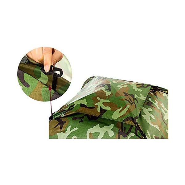 YANGSANJIN Doppel Outdoor-Camping-Zelt automatische Tarnzelt Camping Hand Wurfgeschwindigkeit offen 1-2 Personen Zelt… – Bild 4