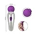 loverbeby Cordless Waterproof Rechargeable Wand Massager Extreme Power Vibration Handheld Massage 9X Multi-Speed (Purple)