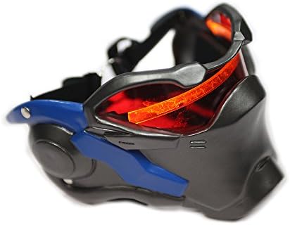 ICEMPs Cosplay Costume Accessory Soldier 76 Illuminated Mask/Face Guard V1