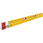 STABILA Type106T Plate Level, Magnetic, 6-10 ft Range, Cat. No. 34610 | Extendable plate level with adjustable length for accurate leveling and alignment in tight spaces, magnetic base, adjustable