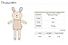 [Organic Shop] 100% Organic Cotton Baby Stuffed Animal Rabbit Doll