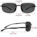 In Style Eyes - Lovin' Maui Wrap Bifocal Sunglasses - Black 2.50