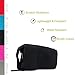 MegaGear Neoprene Camera Case Compatible with Nikon Coolpix P900, P900S, Ultra Light With Carabiner - Black
