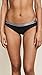 Calvin Klein Women's Logo Cotton Bikini Panty, Black, Medium