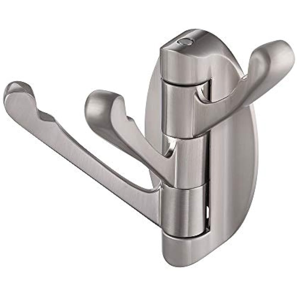 Solid Metal Swivel Hook Heavy Duty Folding Swing Arm Triple Coat Multi Three eBay