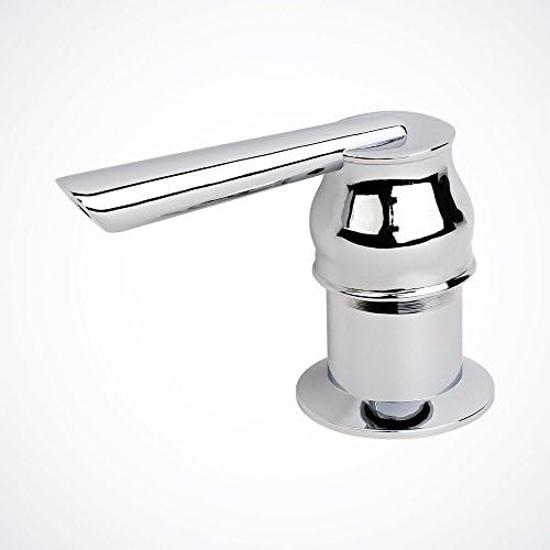 Chrome Contemporary Soap Dispenser for Kitchen Faucet Sink Lotion Hand Pump