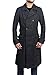 Marche Sydney mens Sherlock Holmes Wool Benedict Cumberbatch Consulting Detective Coat, Charcoal Gray, Medium