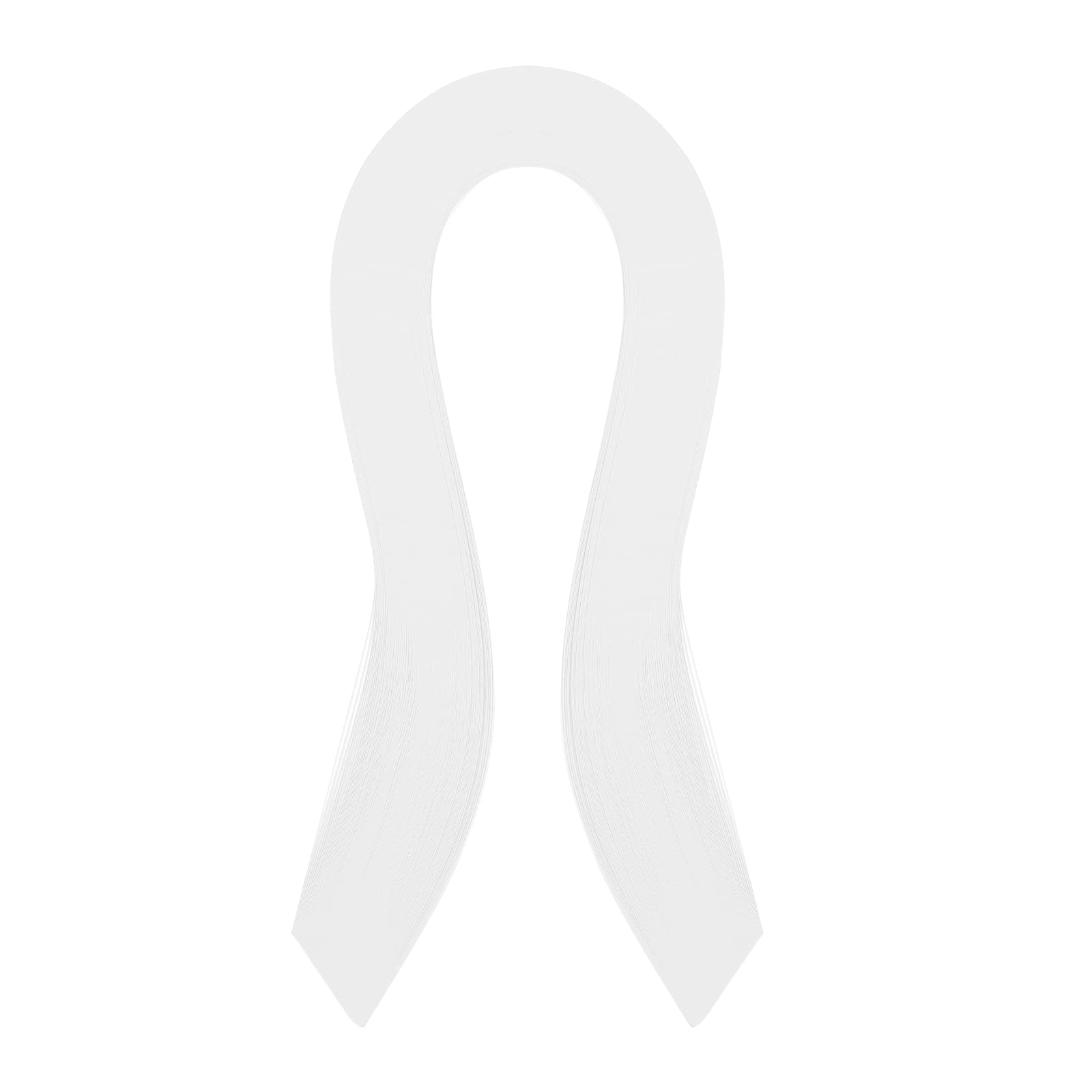 PATIKIL Quilling Strips Paper 120pcs 1/16"(1.5mm) 39cm Origami Paper Quilling Strip for Art DIY Hand Craft Christmas White