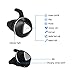 APEKX Mini True Wireless Bluetooth V4.2 Stereo Surround Sound In-Ear Sports Headphones, Earbuds, Earphones, Headsets with Mic, Charging Box for iPhone, Samsung, IOS, Android