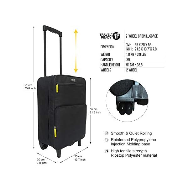 collapsible cabin bag