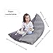 Convetu Kids Bean Bag Chair, 53 Inch Premium Large Stuffed Animal Storage Bean Bag, Playroom Toy Storage Bag for Toddler Adults