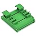 Electronics-Salon DIN Rail Mounting Carrier Housing with Prototype Board, PCB Size 77.4 x 72mm