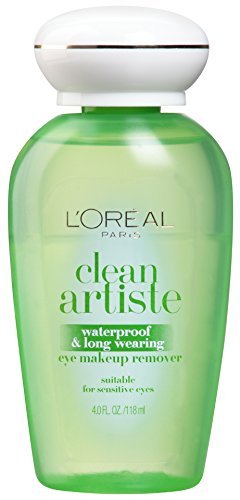 L’OREAL PARIS CLEAN ARTISTE WATERPROOF & LONG WEARING EYE MAKEUP REMOVER 4 OZ