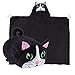 Comfy Critters Stuffed Animal Blanket – Cat – Kids Huggable Pillow and Blanket Perfect for Pretend Play, Travel, nap time.