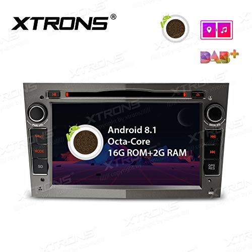XTRONS 7" Android 8.1 Octa Core Car Head Unit GPS Navigator Stereo DVD Player Bluetooth 5.0 4G 3G DAB+ TPMS OBD for Opel Vauxhall Astra Corsa