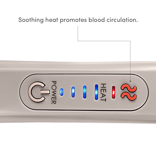 HoMedics Percussion Action Massager with Heat | Adjustable Intensity, Dual Pivoting Heads | 2 Sets Interchangeable Nodes, Heated Muscle Kneading for Back, Shoulders, Feet, Legs, Neck HoMedics Percussion Action Massager with Heat | Adjustable Intensity, Dual Pivoting Heads | 2 Sets Interchangeable Nodes, Heated Muscle Kneading for Back, Shoulders, Feet, Legs, Neck