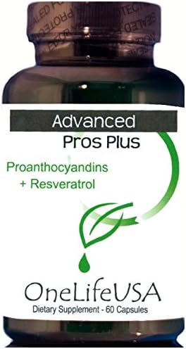 Advanced Pros Plus- Resveratrol plus Proanthocyanidins- MicroBatched in cGMP Certified US Lab