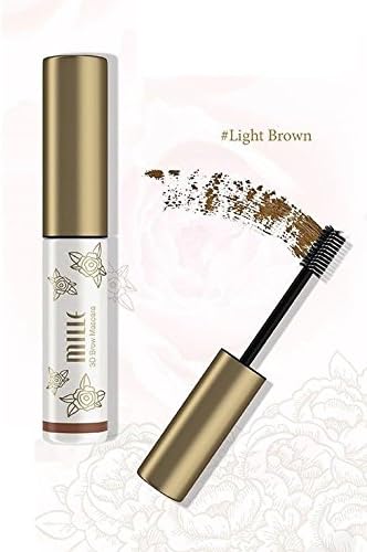 Mille 3D Brow Mascara Waterproof, Light Brown