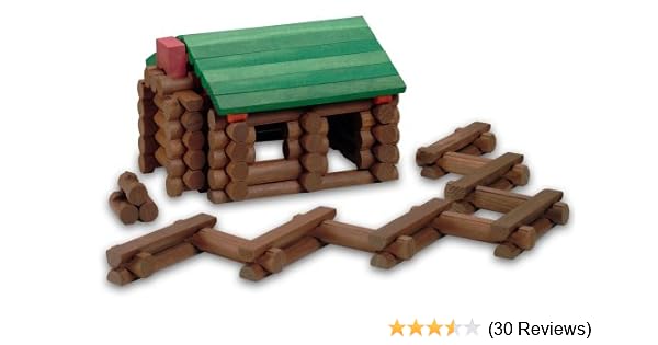 building with lincoln logs