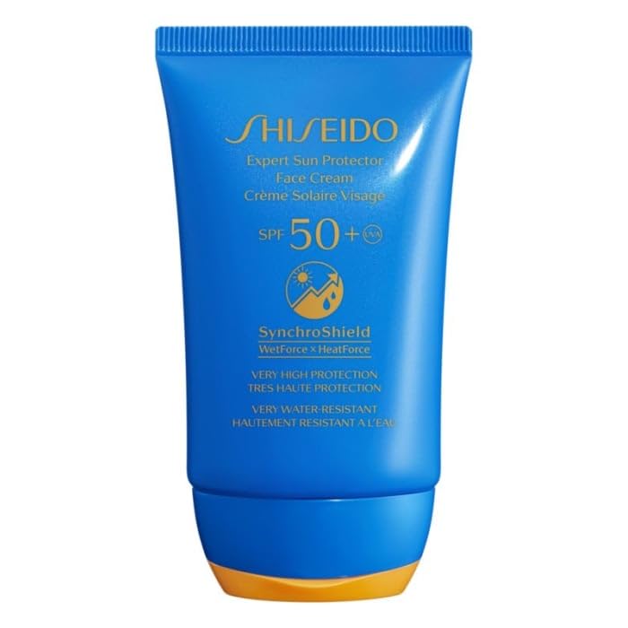 Shiseido Sun Protector Cream SPF50+ 50 ml, 50 ml (1er Pack)