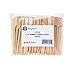 200 Count | KingSeal Natural Green Bamboo Wood Paddle Picks, Skewers for Appetizers and Cocktails, 3.5 Inches - 2 Packs of 100
