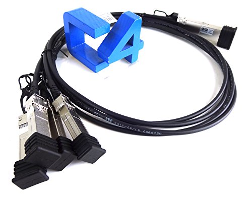 HP-JG329A-X240-QSFP-4x10G-SFP-10m-328ft-long-Direct-Attach-Copper-Cable--Quad-Small-Formfactor-Pluggable-Plus-