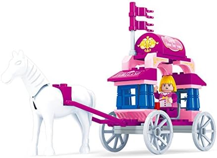 Kids Toy Building Block - Children's Princess Building Blocks Particle Bricks Bulding Blocks Assembly Instructions Included(57pcs)