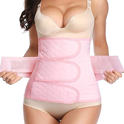 Paz Wean Post Pregnancy Belly Band For Pregnancy Postpartum Belly Wrap Stomach Binder After Surgery After Baby Waist Trainer Pink Amazon Sg Fashion