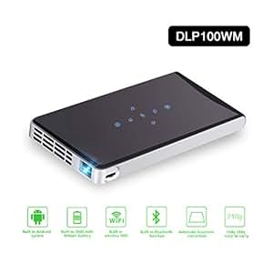 Amazon.com: Proyector Dlp100Wm Android Integrado WiFi ...