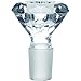 SCIENTIFIC SUPPLIES, 12-884 BOWL BIG DIAMOND CLEAR 18MM