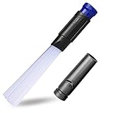 DDcafor Vacuum Attachment Dust Brush Cleaner Remover Dust Pro Cleaner Universal Attachment for Car, Pets, Corners, Air Vents, Keyboards, Drawers, Jewelry, Plants