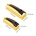 Juvale Bike Fender - 2-Pair Adjustable Bicycle Rear and Front Mud Guard, Bike Tire Accessories for Road Mountain Bike, Cycling, Yellow and Red, 16 x 3.3 x 1.8 Inches and 12 x 2.8 x 1.8 Inches