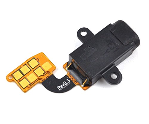ePartSolution-Samsung Galaxy S5 G900A G900T G900V G900R4 G900P Headphone Headset Audio Jack Flex Cable Replacement Part USA Seller