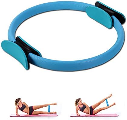 Hotsaleglobal Pilates Ring - Pilates Magic Circle Power Resistance Exercise Circle Full Body Toning Fitness Circle, 6 Colors Available