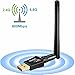 Wifi Adapter, YOUYOUTE 600Mbps Dual Band (2.4G/150Mbps+5G/433Mbps), Wireless USB 802.11N/G/B Antenna Network Dongle Adapter for Windows XP/Vista/7/8/8.1/10 (32/64bits) MAC OS