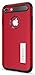 Spigen Slim Armor iPhone 7 / iPhone 8 Case with Kickstand and Air Cushion Technology Hybrid Drop Protection for Apple iPhone 7 (2016) / iPhone 8 (2017) - Crimson Red