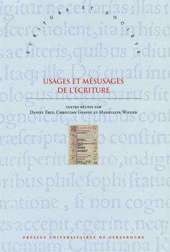 Usages et mésusages de l'Écriture
