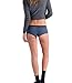 COMFORTABLE CLUB Women's Modal Cheeky Briefs Hipster Panties Underwear 2-Pack (Slate Gray, M)