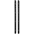 Creature Skateboard Rails Bonesaw Black 13.875" 4-Hole Design + Mounting Screws