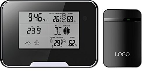 1080P HD WiFi Weather Clock Spy Camera with 90Â° Degree Ultra Wide Viewing Angle Spy Camera Hidden Nanny Cam Spy Gadget Spy Gear