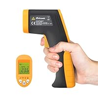 Oritronic Kitchen Infrared Thermometer,Digital Non-Contact Laser Instant Read Temperature Gun for Refrigerator Pool Oven