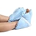 MediChoice Heel Pillow, 1 Pair, Breathable Cotton Polyester Cover with Microfiber Fill, Hook and Loop Fasteners, Universal (1 Pair)