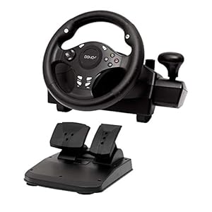 DOYO Gaming Racing Wheel Xbox One Steering Wheels Driving Sim Car Simulator Volante PC Pedals and Paddle Shifters for PC…