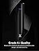 Xcentz Mini 3350mAh Portable Charger, Compact External Battery Premium Aluminum with Flashlight, Lipstick-Sized Pocket Power Bank Portable Phone Charger for iPhone XS/X/8/7, Android Smartphones