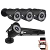 XVIM Wired Security Cameras System – 1080P 4CH Home Security Camera System DVR(No Hard Drive),4PCS 2MP Security Cameras…